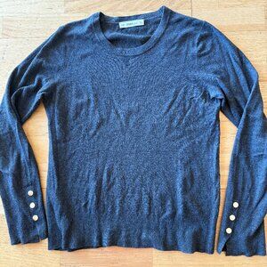 ZARA  SWEATER TOP SIZE M GREY